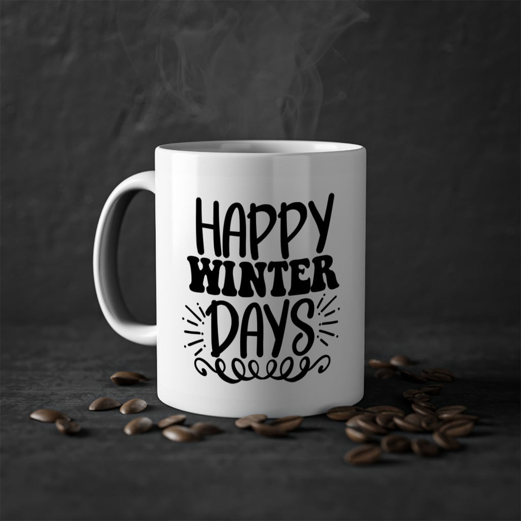 Happy Winter Days 126#- winter-Mug / Coffee Cup