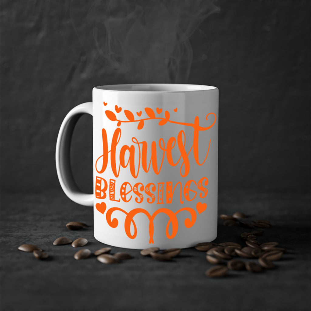Harvest Blessings 266#- fall-Mug / Coffee Cup
