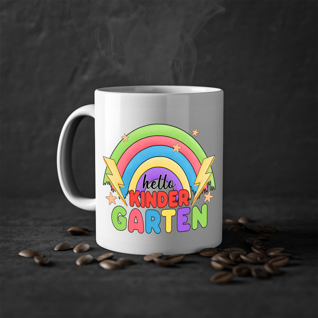 Hello Kindergarten Rainbow 5#- Kindergarten-Mug / Coffee Cup