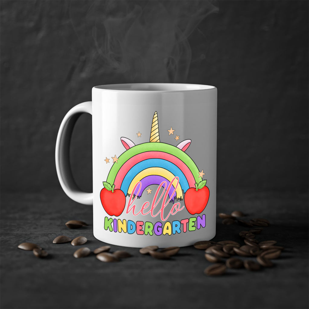 Hello Kindergarten Unicorn Rainbow 6#- Kindergarten-Mug / Coffee Cup