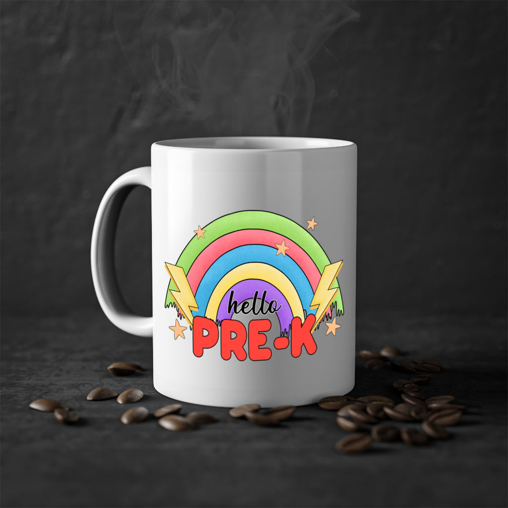 Hello PreK Rainbow 6#- preK-Mug / Coffee Cup