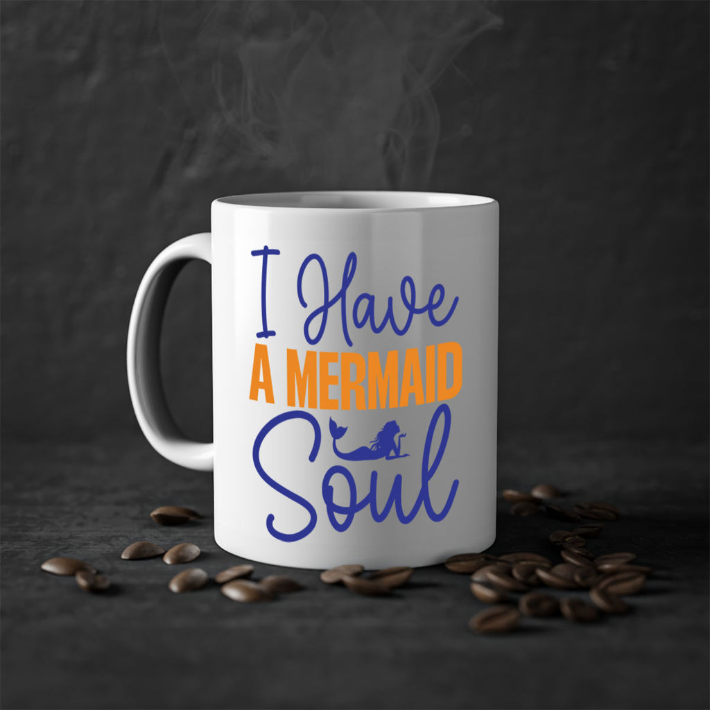 I Have a Mermaid Soul 205#- mermaid-Mug / Coffee Cup