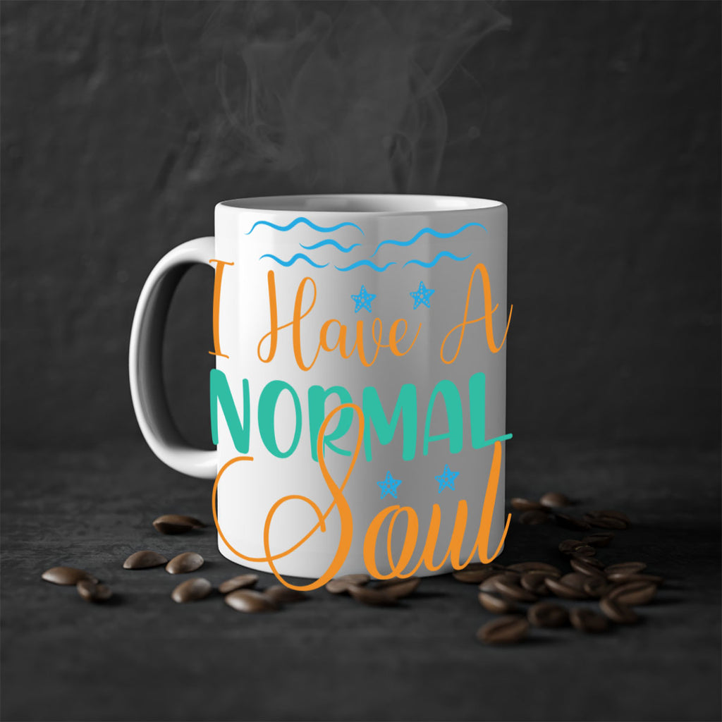 I Have a Normal Soul 229#- mermaid-Mug / Coffee Cup