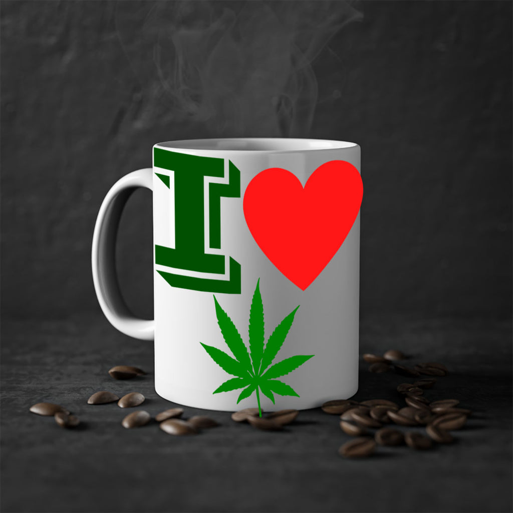 I love Cannabis 127#- marijuana-Mug / Coffee Cup