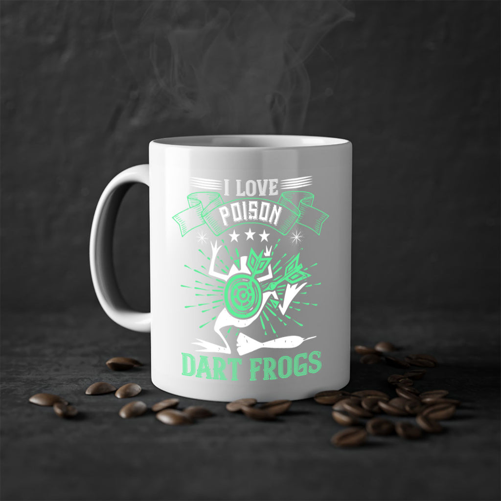 I love poison dart frogs 2204#- darts-Mug / Coffee Cup