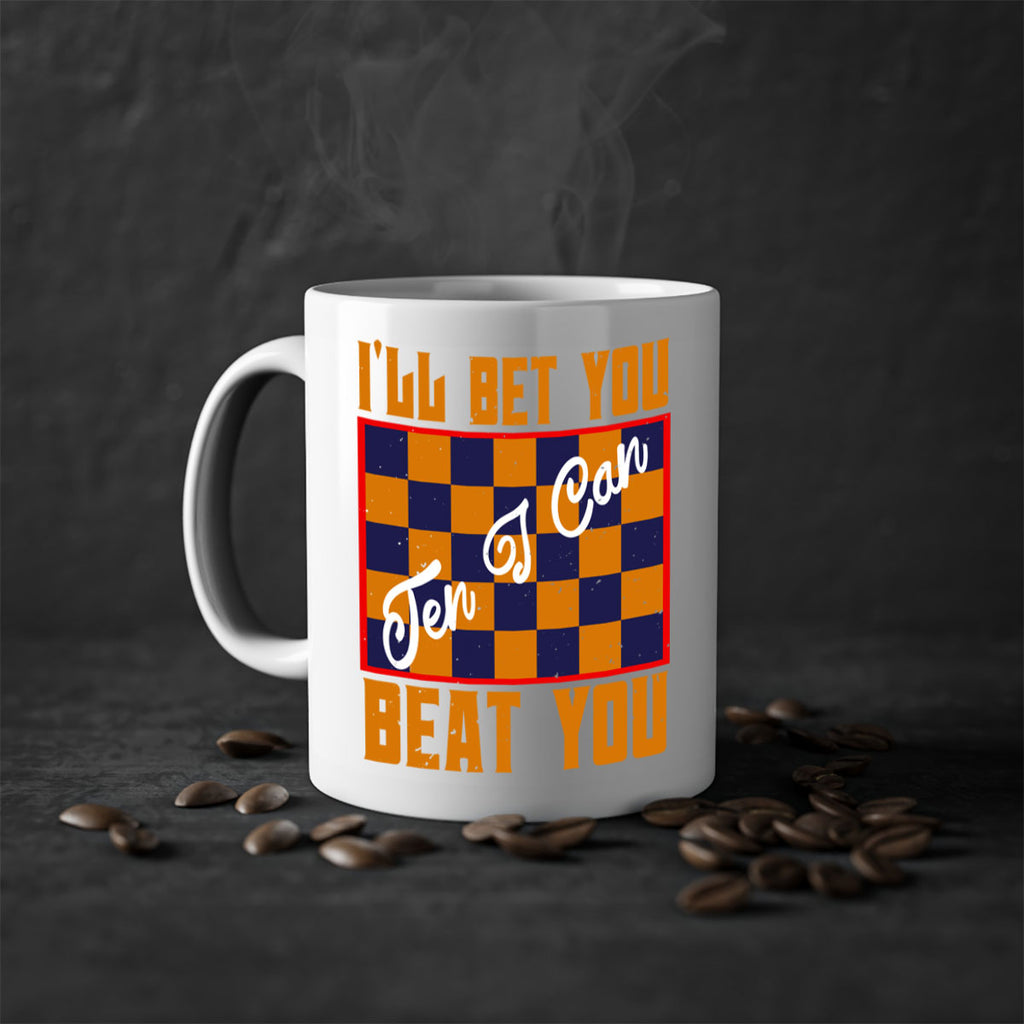 Ill bet you ten I can beat you 38#- chess-Mug / Coffee Cup