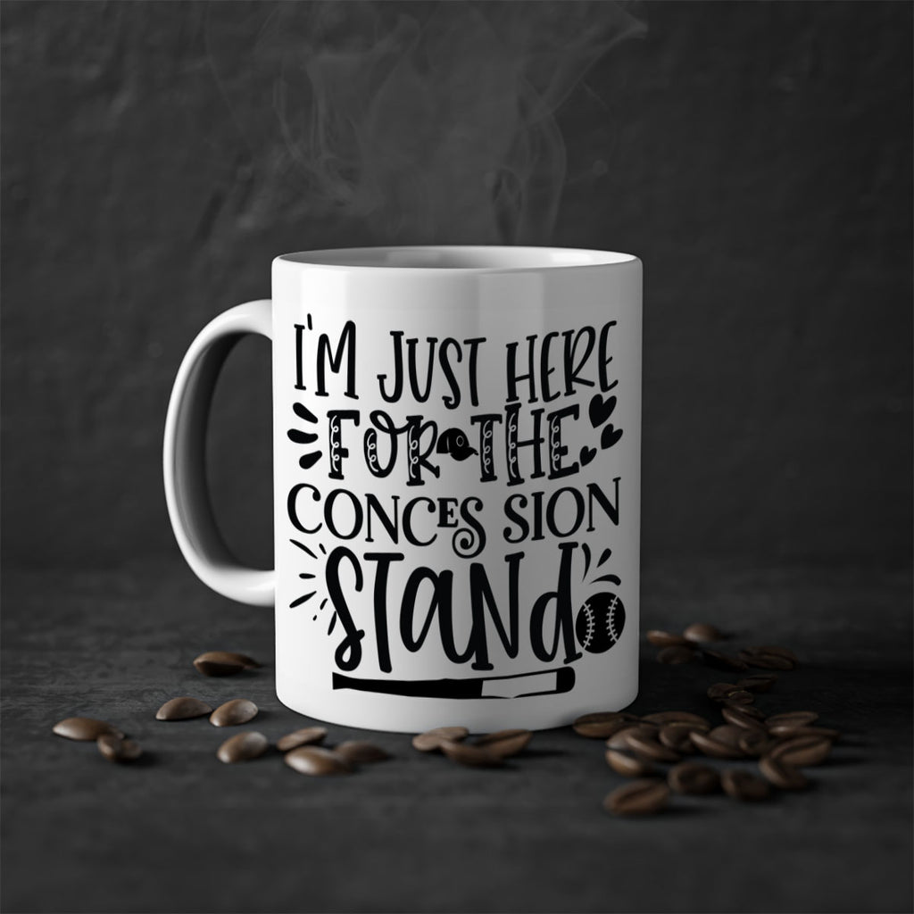 Im Just Here For the Conces sion stand 2072#- baseball-Mug / Coffee Cup