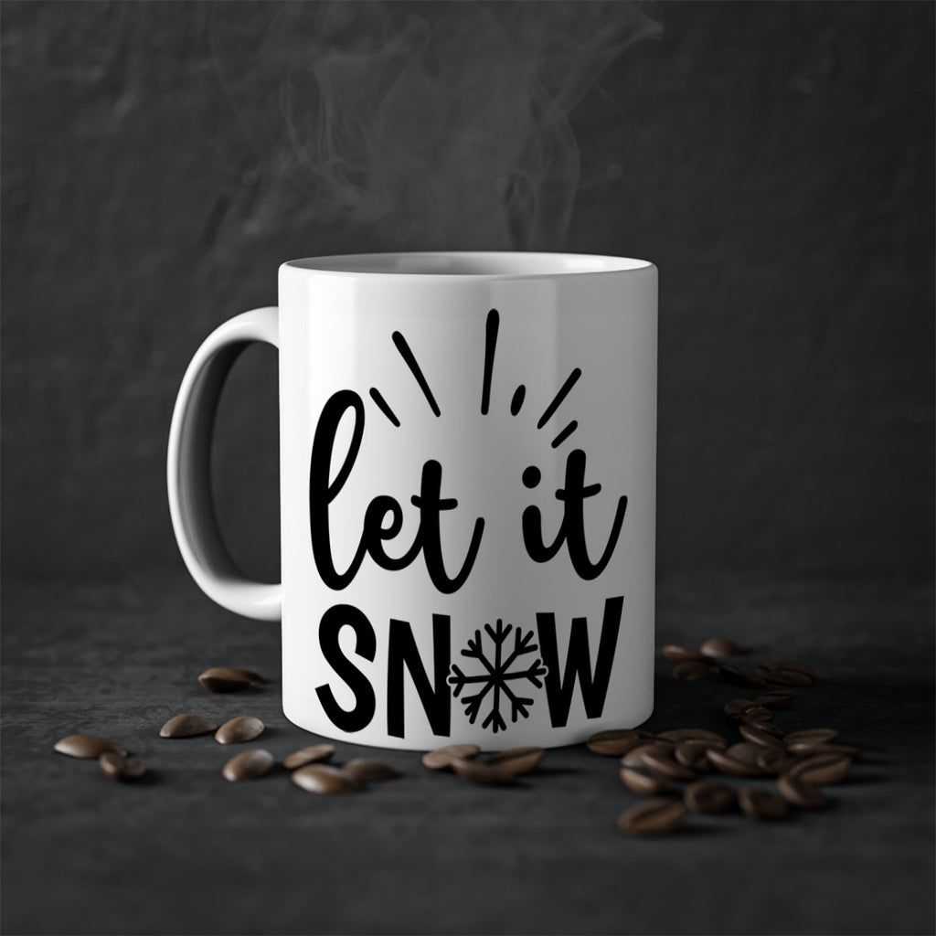 Let It Snow 283#- winter-Mug / Coffee Cup