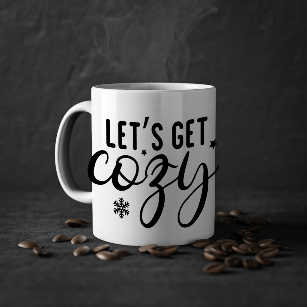 Lets Get Cozy287#- winter-Mug / Coffee Cup