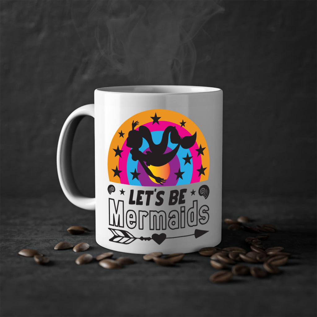 Lets be mermaids 300#- mermaid-Mug / Coffee Cup