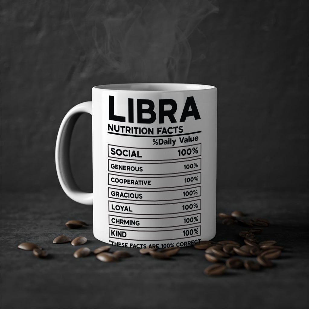 Libra Nutrition Facts 318#- zodiac-Mug / Coffee Cup