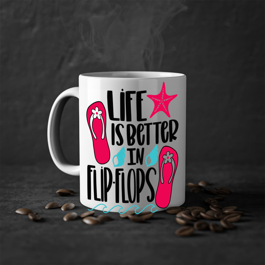 Life Is Better Is FlipFlops Style 31#- Summer-Mug / Coffee Cup