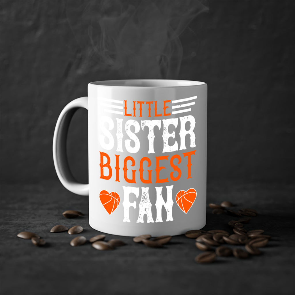 Little sister biggest fan 1983#- basketball-Mug / Coffee Cup
