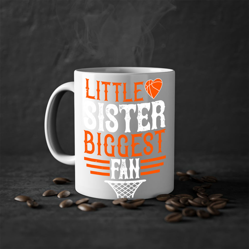 Little sister biggest fan 2003#- basketball-Mug / Coffee Cup