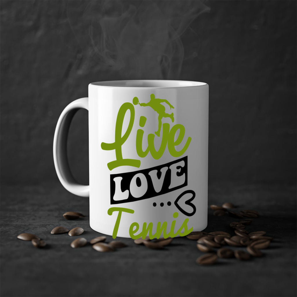 Live Love Tennis 829#- tennis-Mug / Coffee Cup