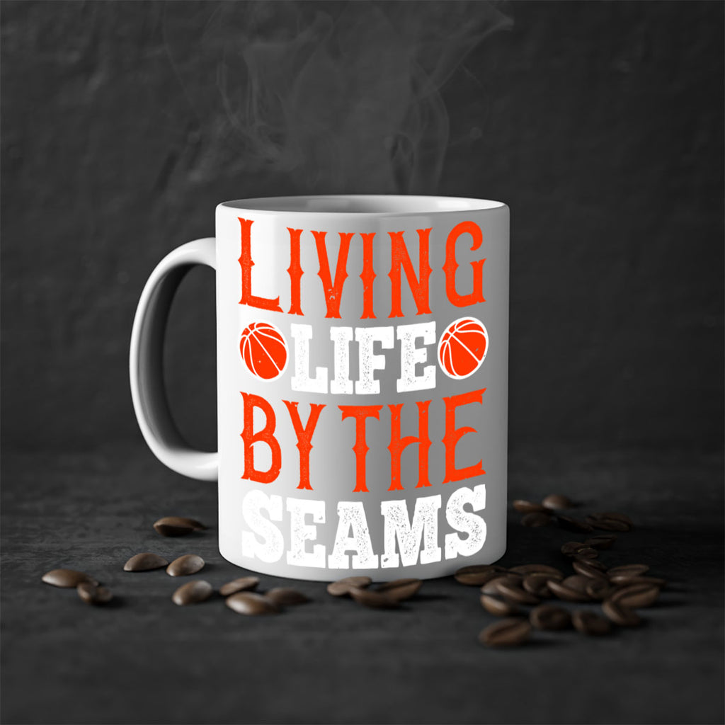 Living life by the seams 1965#- basketball-Mug / Coffee Cup