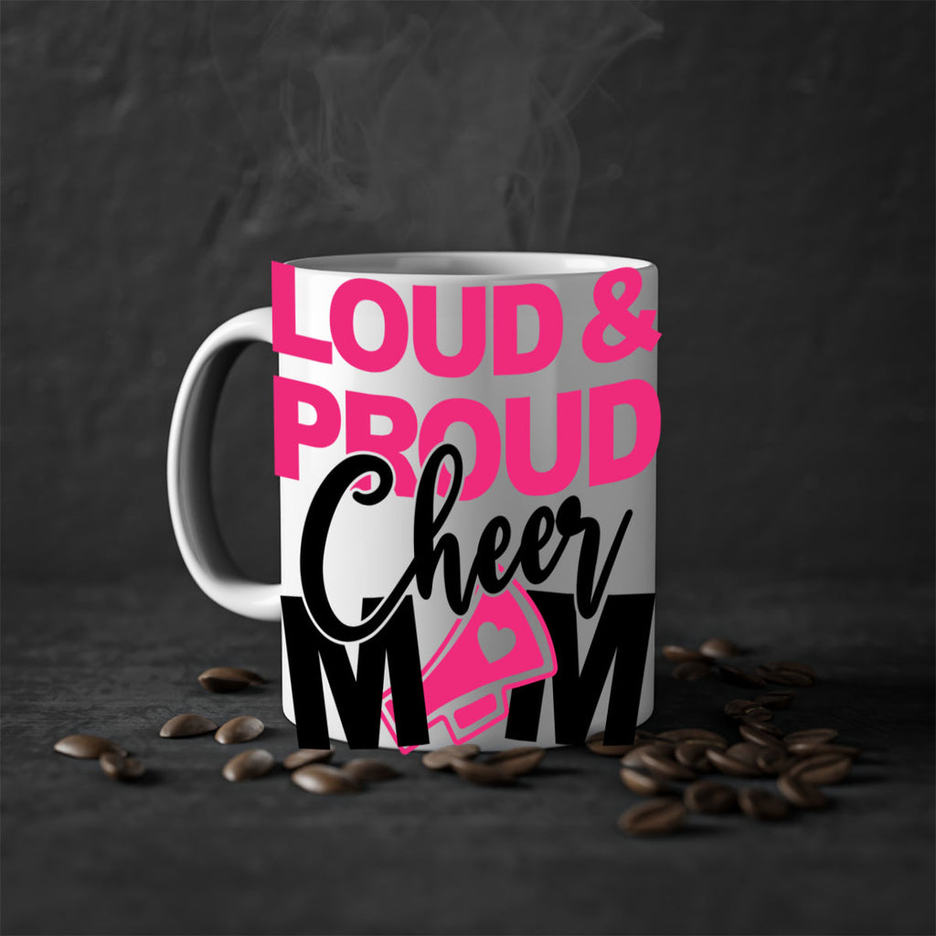 Loud Proud Cheer mom 765#- cheer-Mug / Coffee Cup