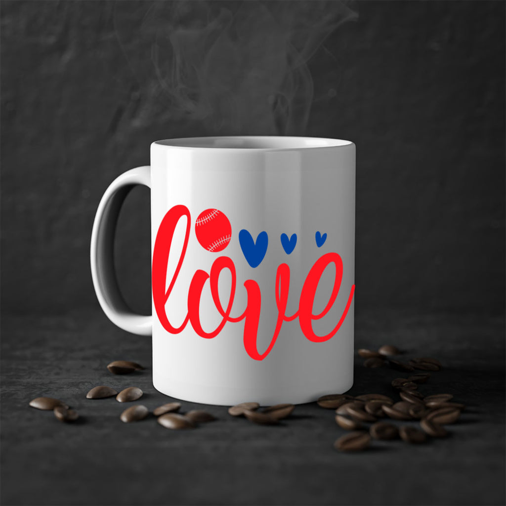 Love 2052#- baseball-Mug / Coffee Cup
