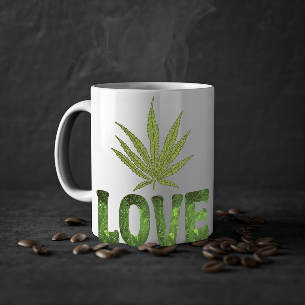 Love Sublimation 192#- marijuana-Mug / Coffee Cup