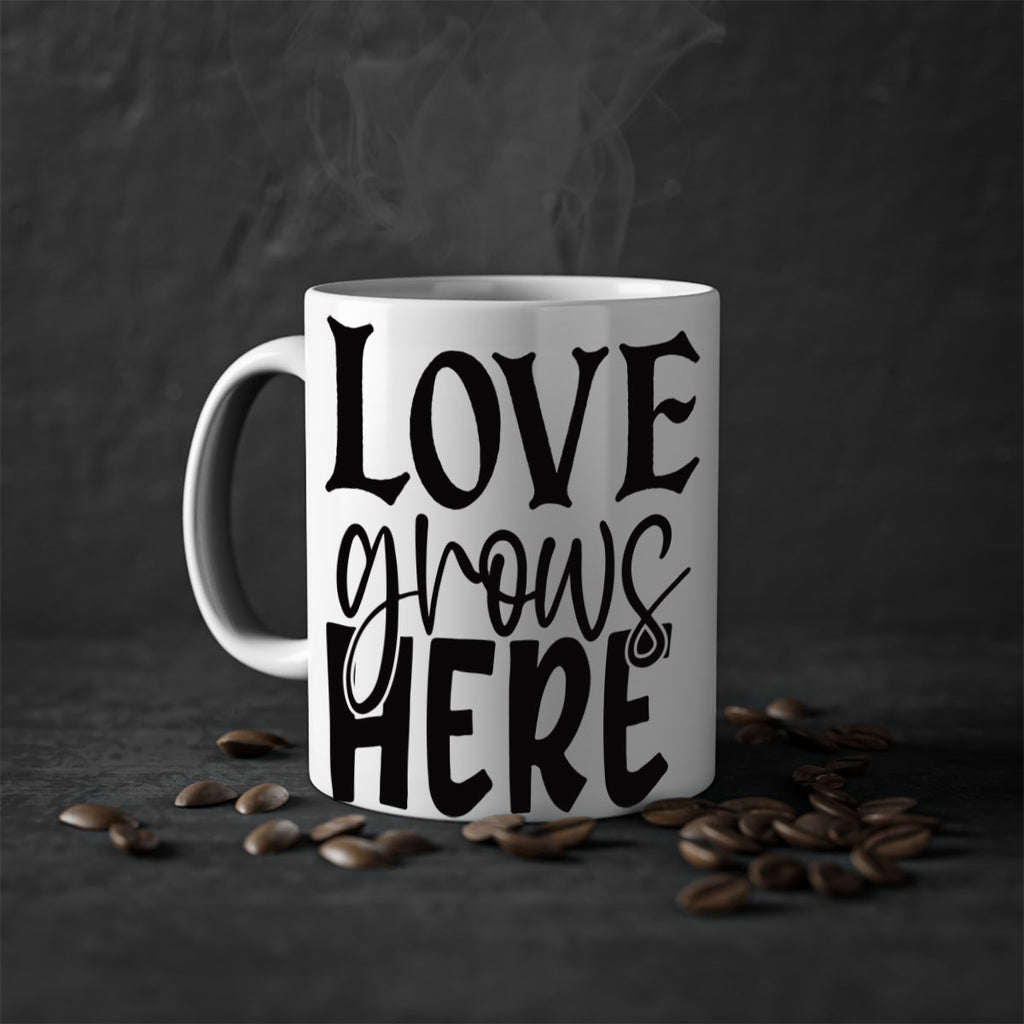 Love grows here 6#- spring-Mug / Coffee Cup