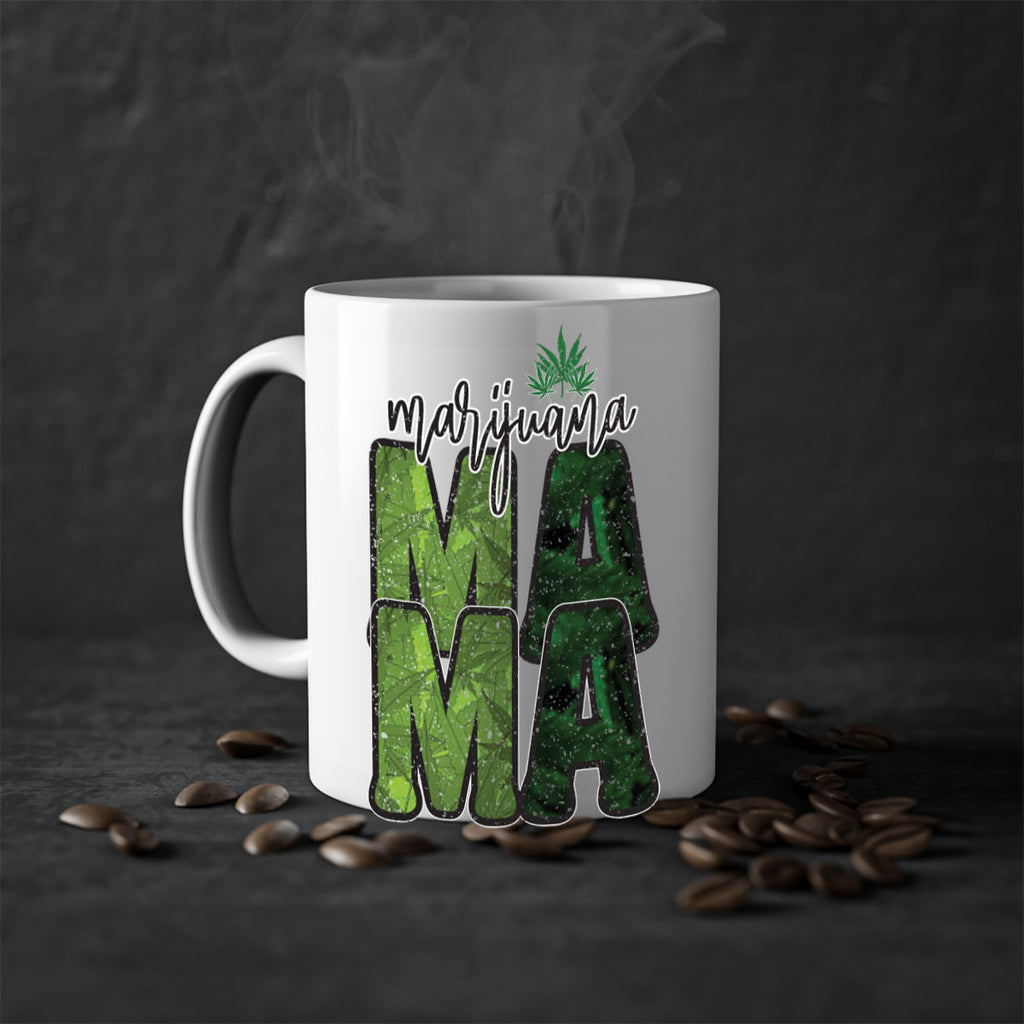 Marijuana Mama Sublimation 205#- marijuana-Mug / Coffee Cup