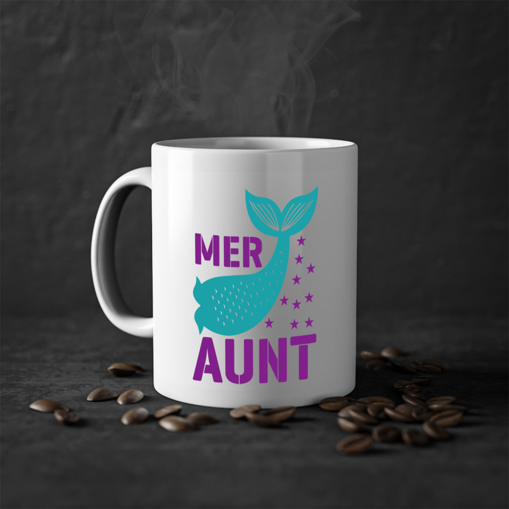 Mer Aunt 319#- mermaid-Mug / Coffee Cup
