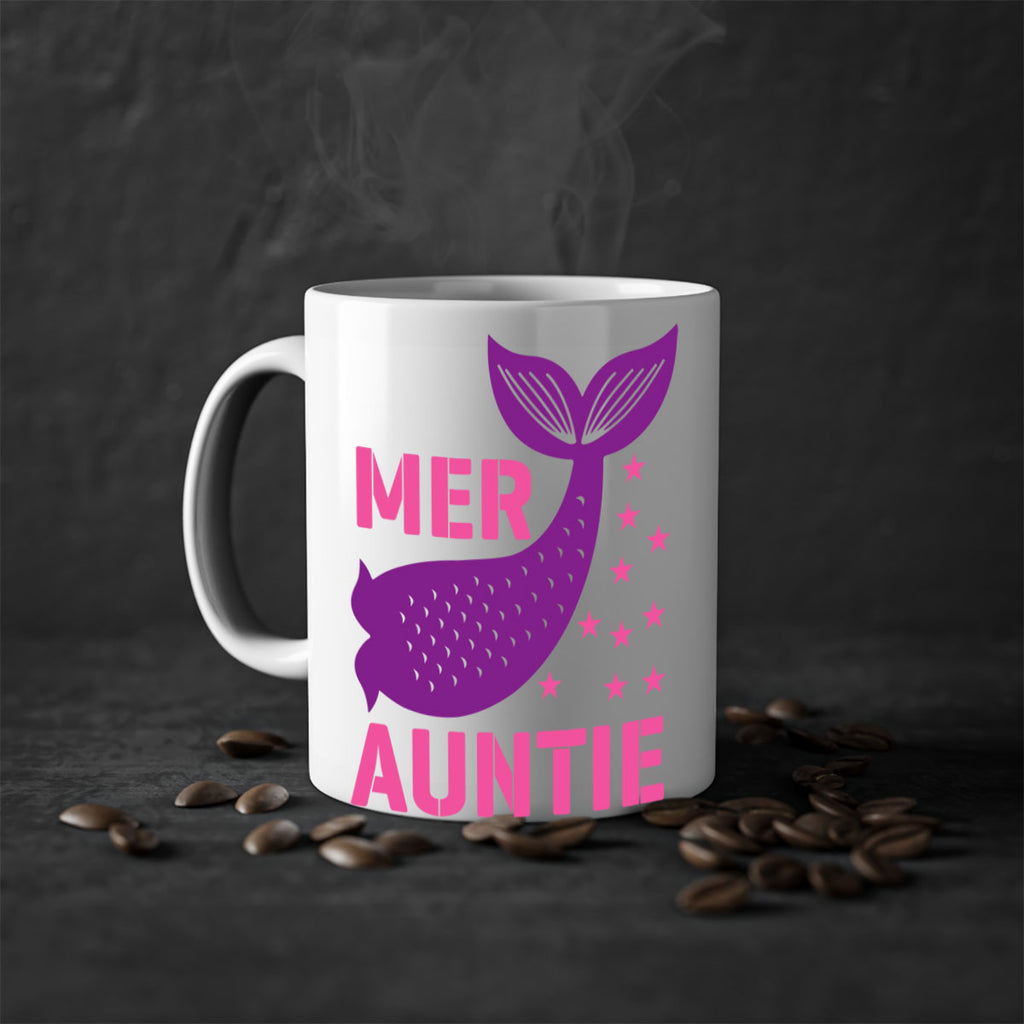 Mer Auntie 320#- mermaid-Mug / Coffee Cup