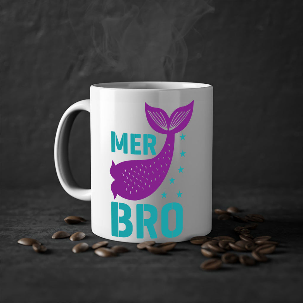 Mer Bro 322#- mermaid-Mug / Coffee Cup