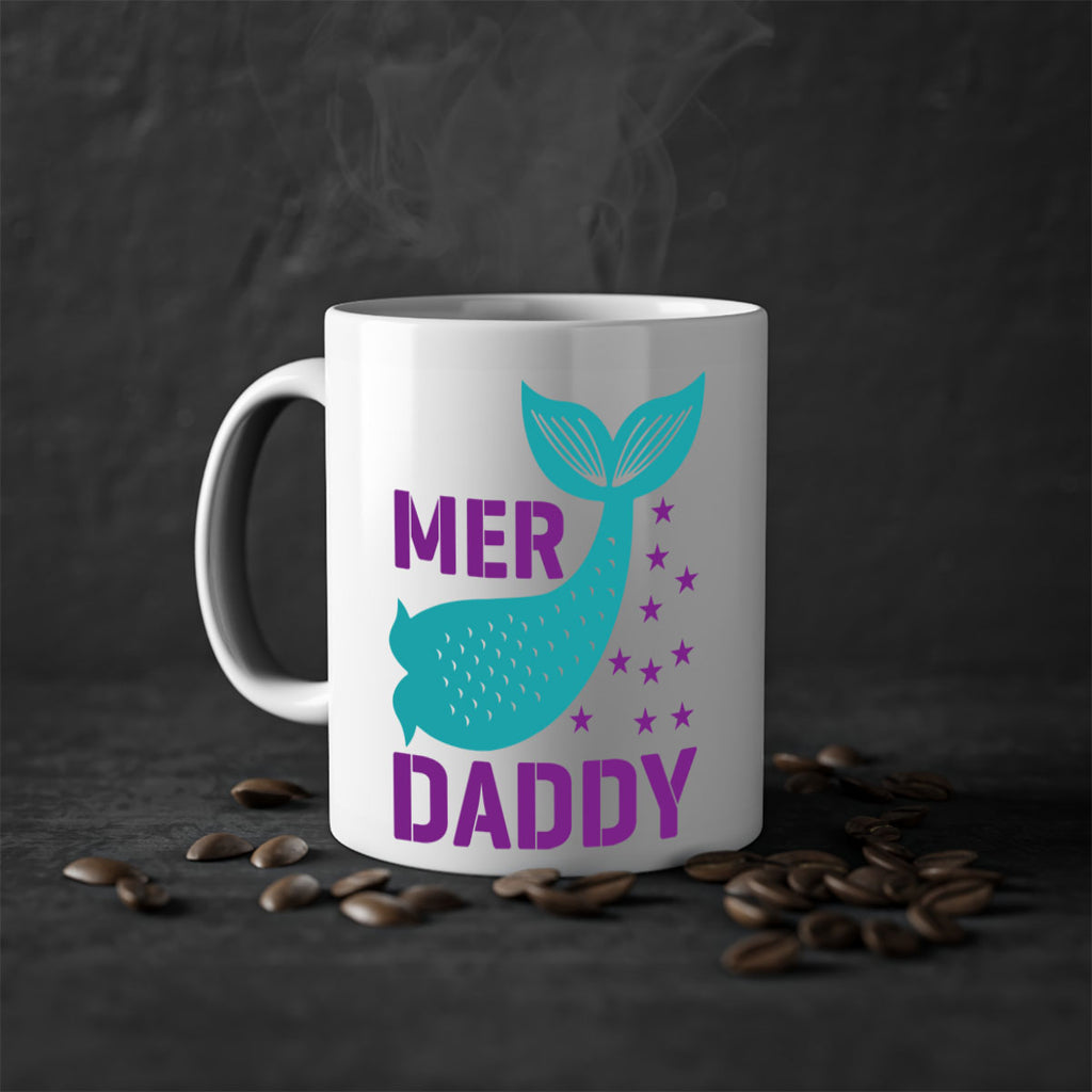Mer Daddy 326#- mermaid-Mug / Coffee Cup