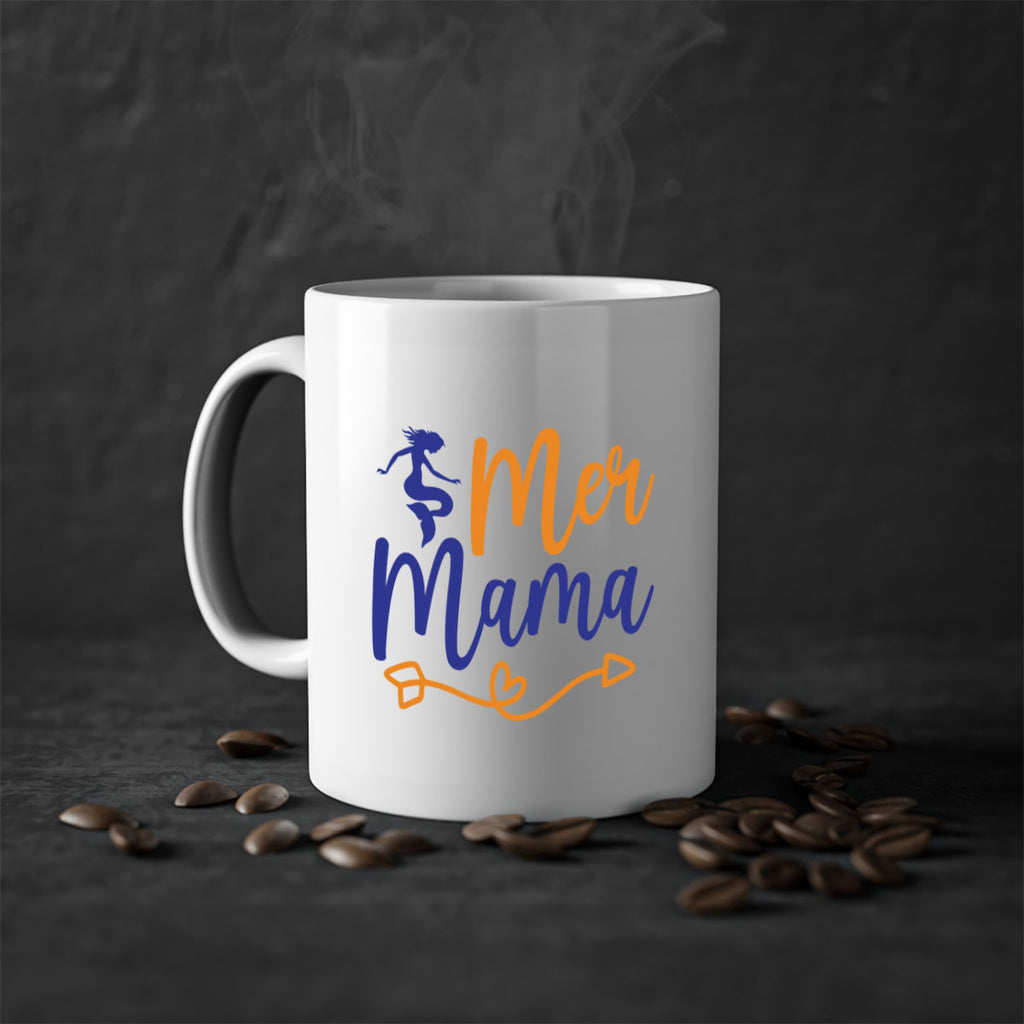 Mer Mama 331#- mermaid-Mug / Coffee Cup