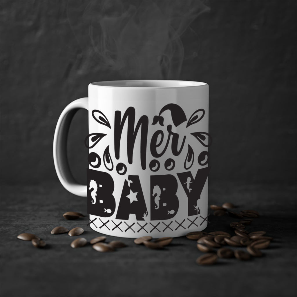 Mer baby 348#- mermaid-Mug / Coffee Cup