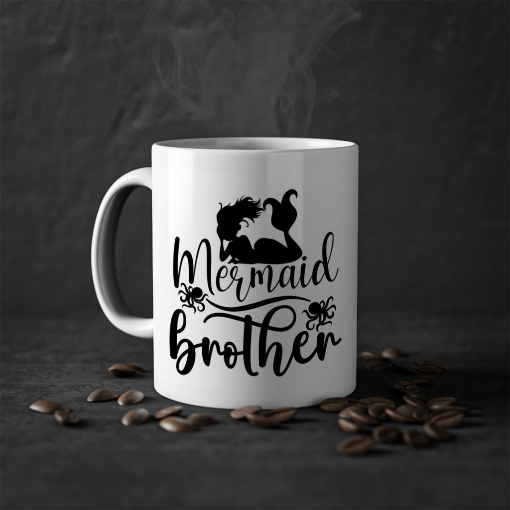 Mermaid Brother 355#- mermaid-Mug / Coffee Cup
