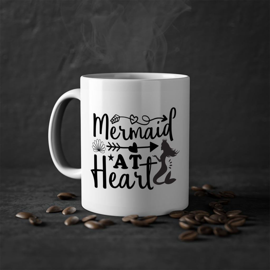 Mermaid at Heart design 397#- mermaid-Mug / Coffee Cup