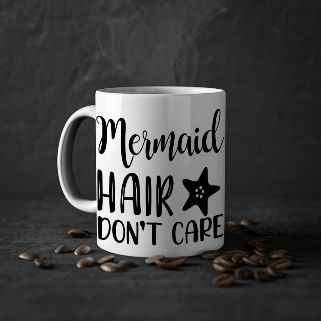 Mermaid hair dont care 411#- mermaid-Mug / Coffee Cup