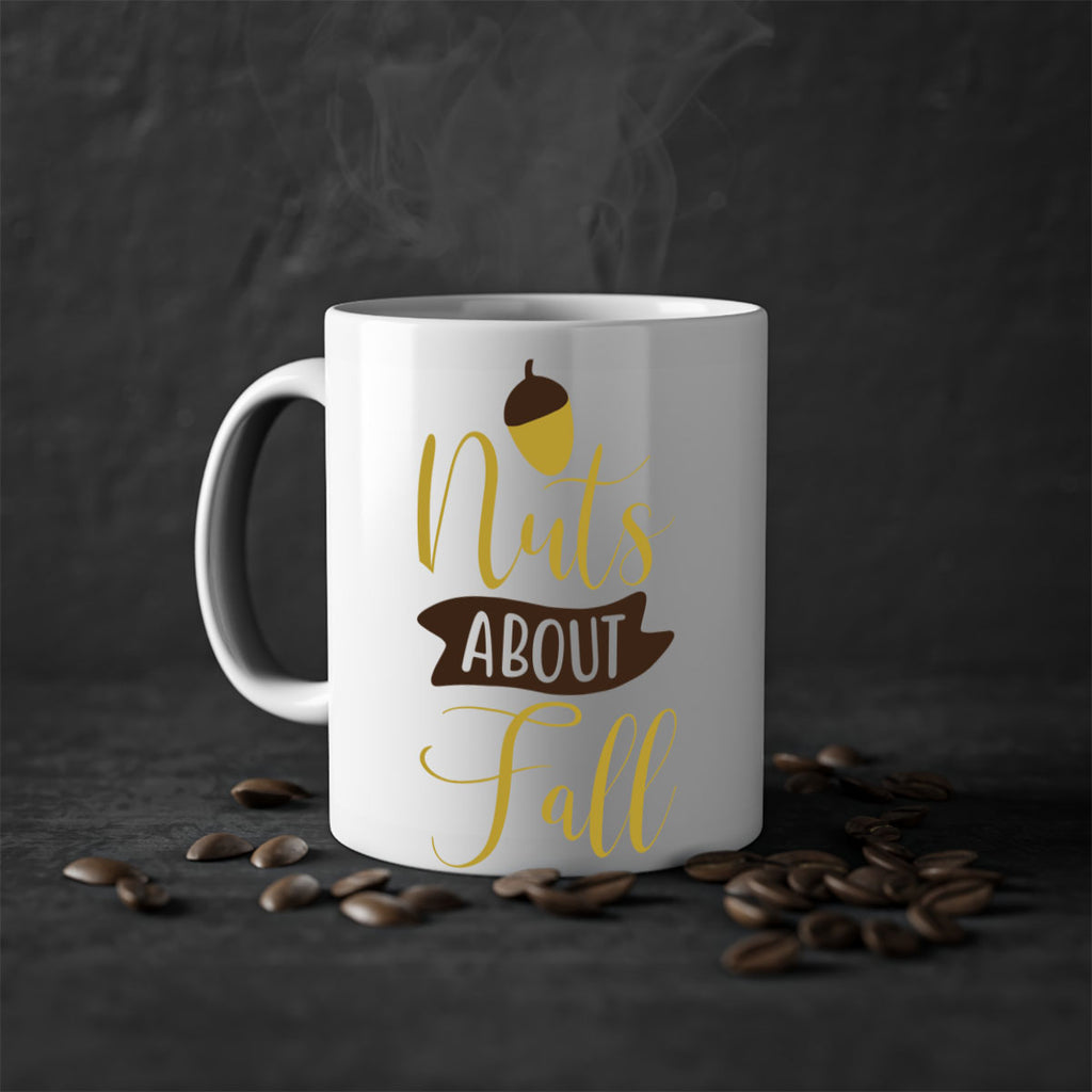 Nuts About Fall 442#- fall-Mug / Coffee Cup