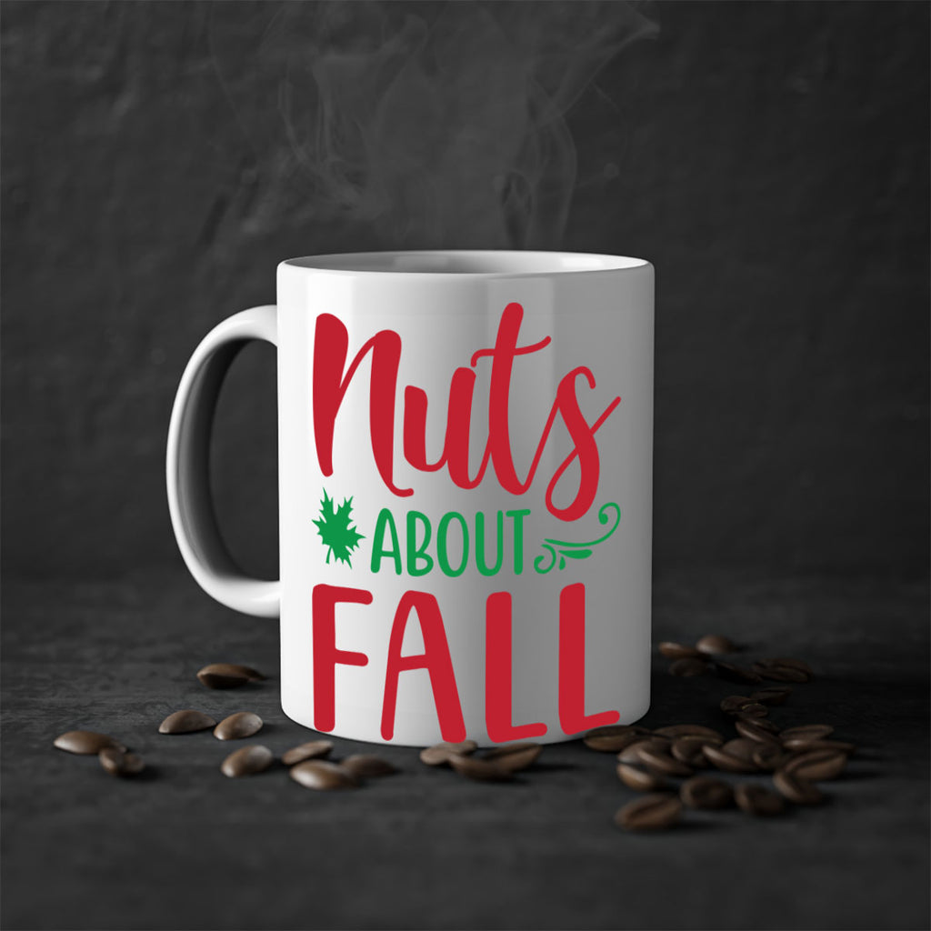 Nuts About Fall 443#- fall-Mug / Coffee Cup