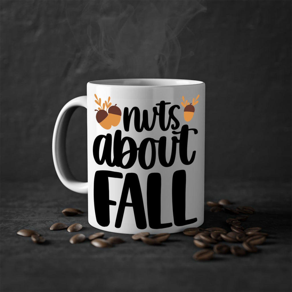 Nuts About Fall 503#- fall-Mug / Coffee Cup