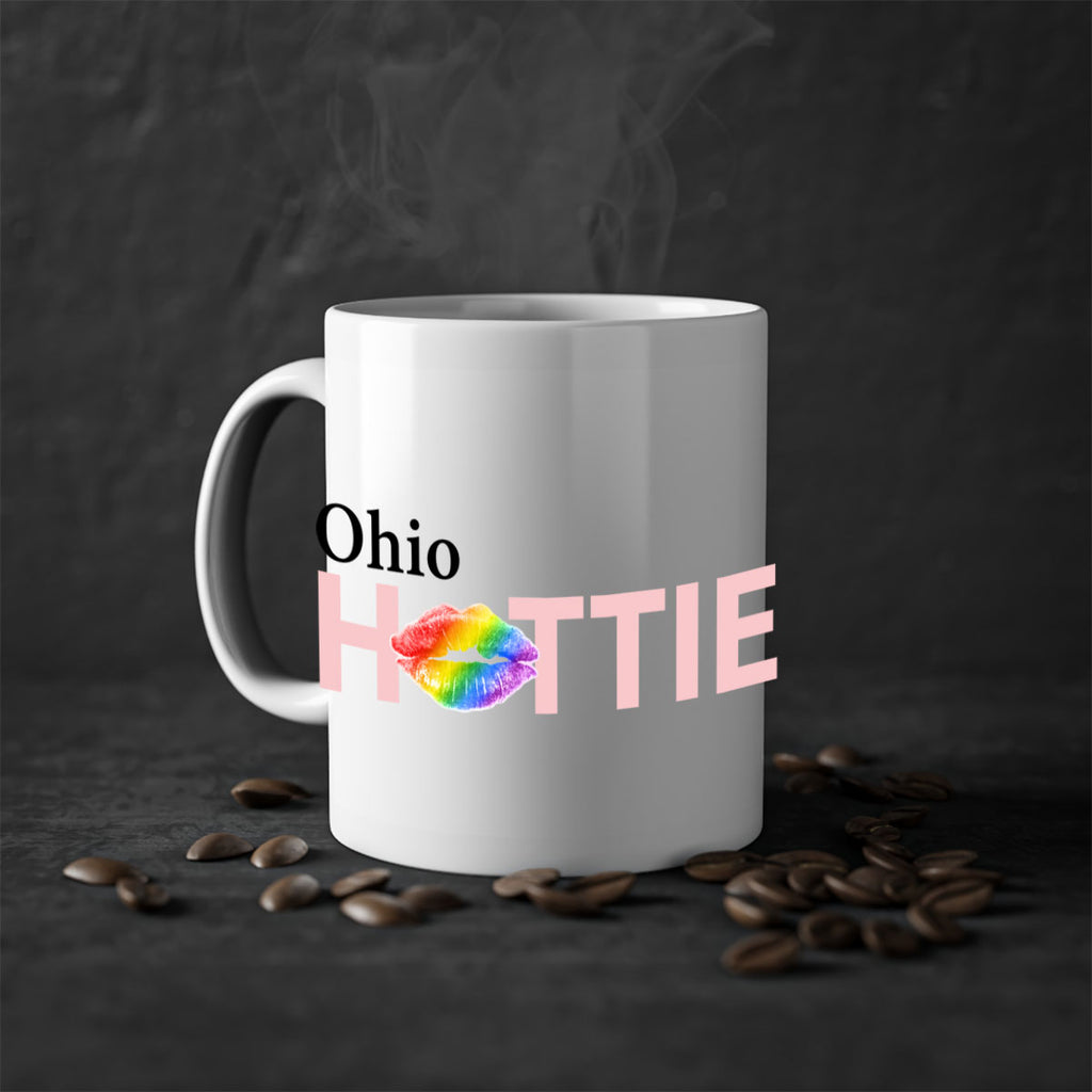 Ohio Hottie with rainbow lips 35#- Hottie Collection-Mug / Coffee Cup