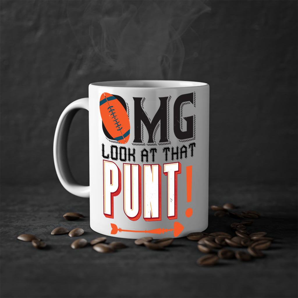 Omg look at that punt 616#- football-Mug / Coffee Cup