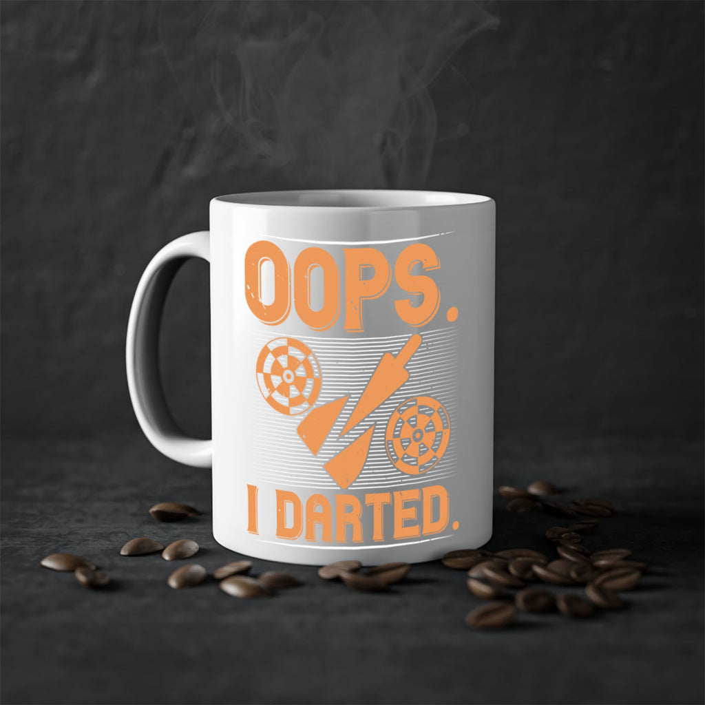 Oops I Darted 1884#- darts-Mug / Coffee Cup