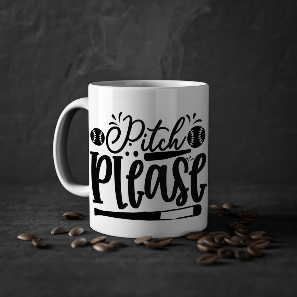 Pitch Please 2209#- baseball-Mug / Coffee Cup
