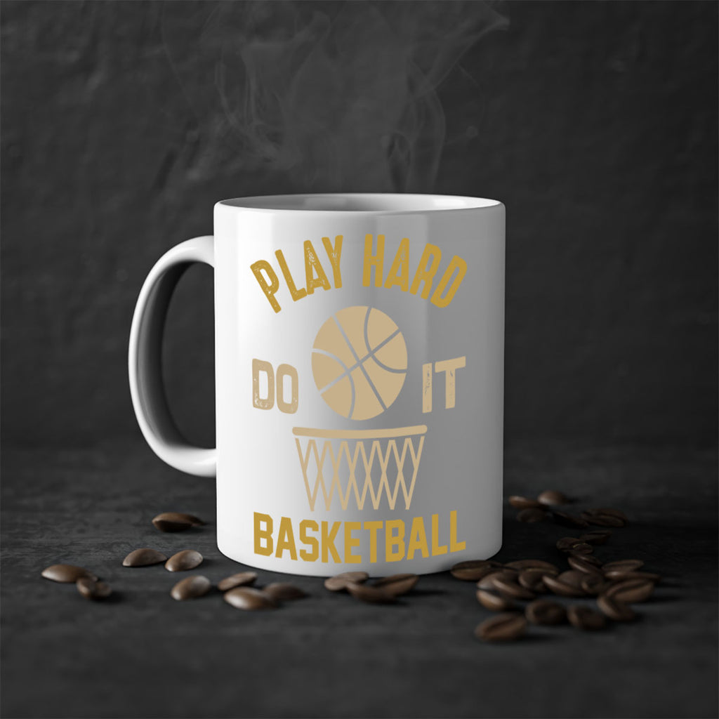 Play hard 587#- basketball-Mug / Coffee Cup