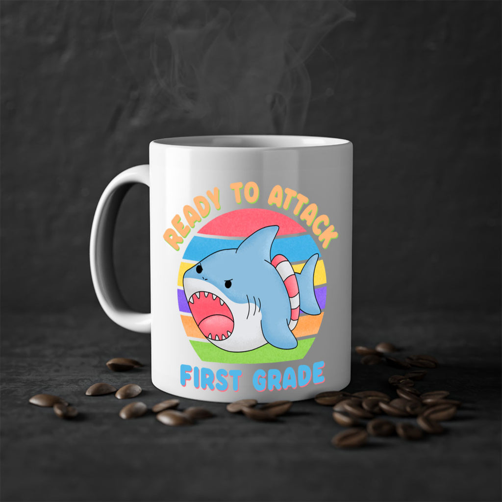 Ready to Attack 1st Grade 6#- First Grade-Mug / Coffee Cup