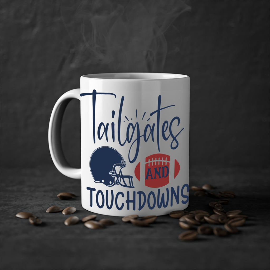 Tailgates and touchdowns 1532#- football-Mug / Coffee Cup