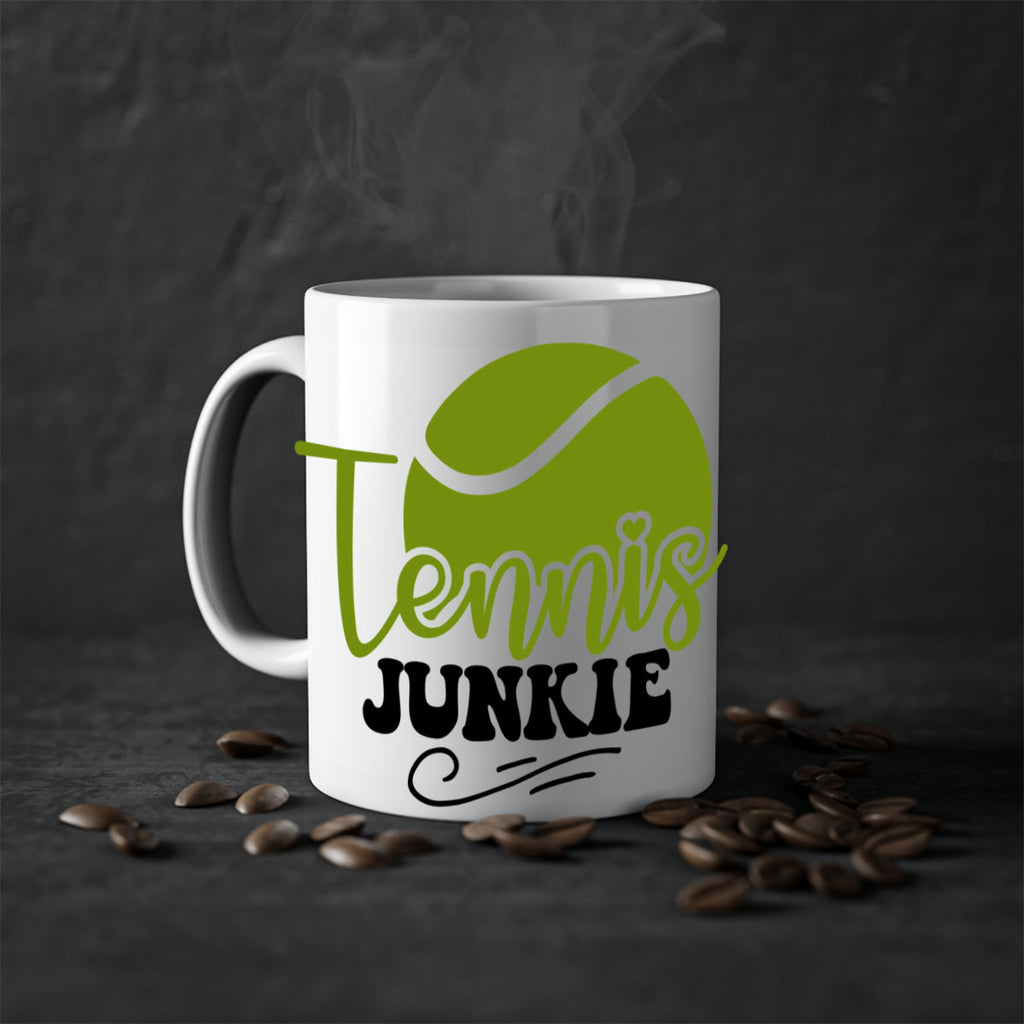 Tennis Junkie 280#- tennis-Mug / Coffee Cup