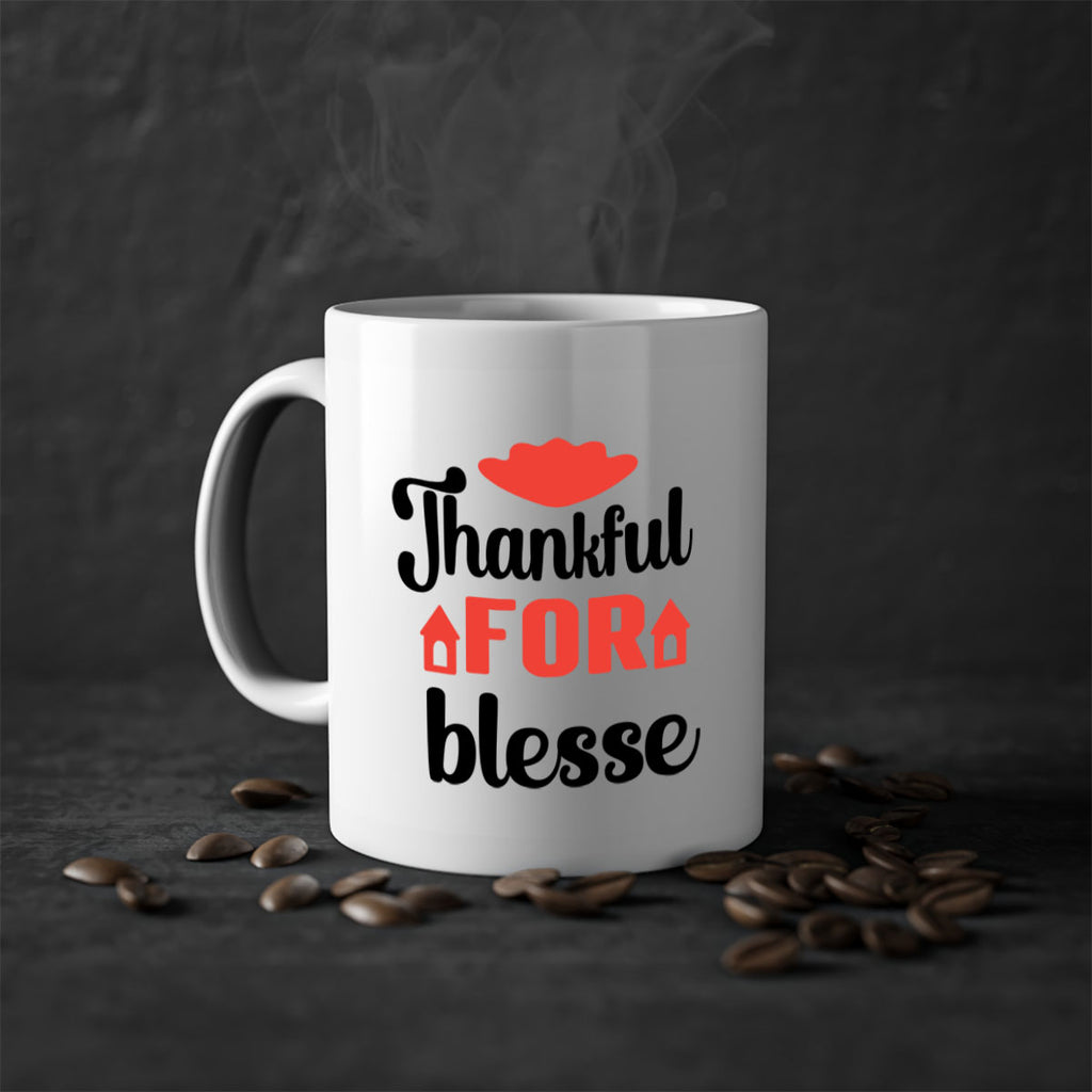 Thankful for blesse 599#- fall-Mug / Coffee Cup