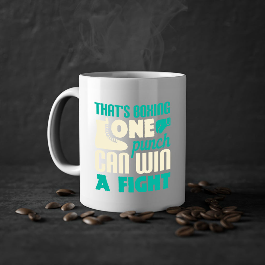 Thats boxing one punch can win a fight 1854#- boxing-Mug / Coffee Cup