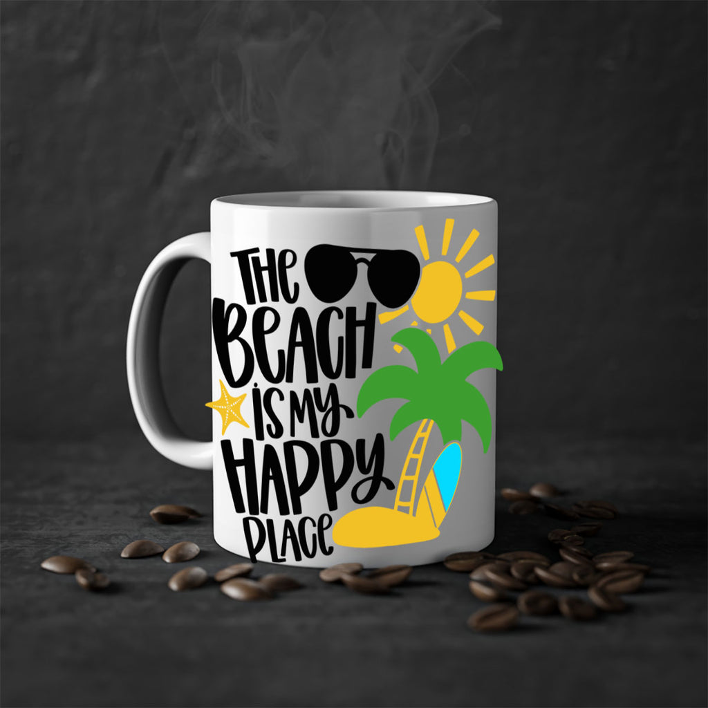 The Beach Is My Happy Place Style 12#- Summer-Mug / Coffee Cup