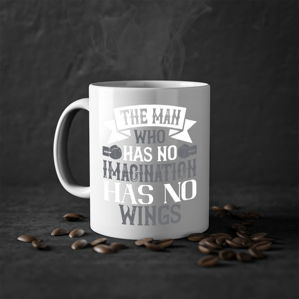 The man who has no imagination has no wings 1833#- boxing-Mug / Coffee Cup