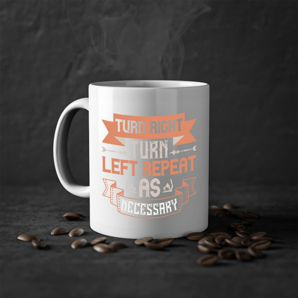 Turn right Turn left Repeat as necessary 126#- ski-Mug / Coffee Cup